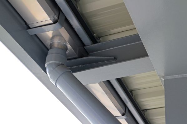 PVC Downspout Installation